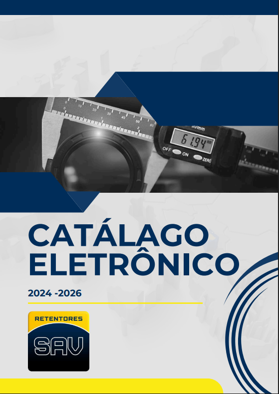 Capa do Catálogo SAV Retentores